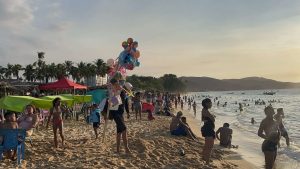 Playa Bordones en Cumaná reportó gran afluencia de turistas 