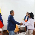 Presidenta (E) se reunión con el gobernador de Cojedes