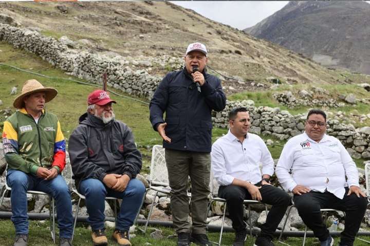 Productores de Mérida se suman a la peregrinación por una Venezuela sin sanciones