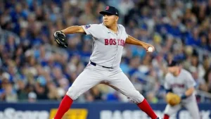 Ranger Suárez silenció a los Azulejos en su mejor salida del año