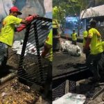 Realizan mantenimiento a los drenajes entre Los Ilustres y Plaza Venezuela