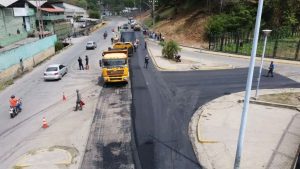 Recuperan carretera nacional Cúa-Santa Bárbara en el Tuy
