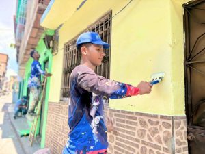 Rehabilitan 150 casas en el barrio La Silsa