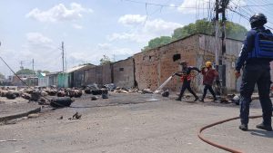 Reportan explosión de 158 cilindros de gas en Cojedes