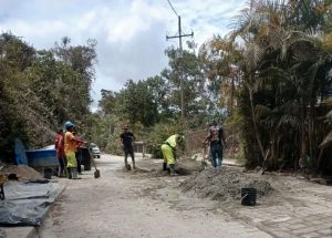 Restauran vialidad en sector Puerta Caracas