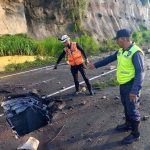 Restricción preventiva en la vía de los Túneles por desprendimiento rocoso en el Puente Caracol