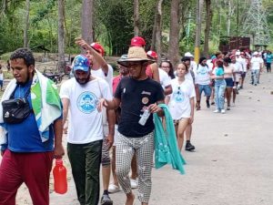 Turistas internacionales visitan Guarenas durante la Semana Santa