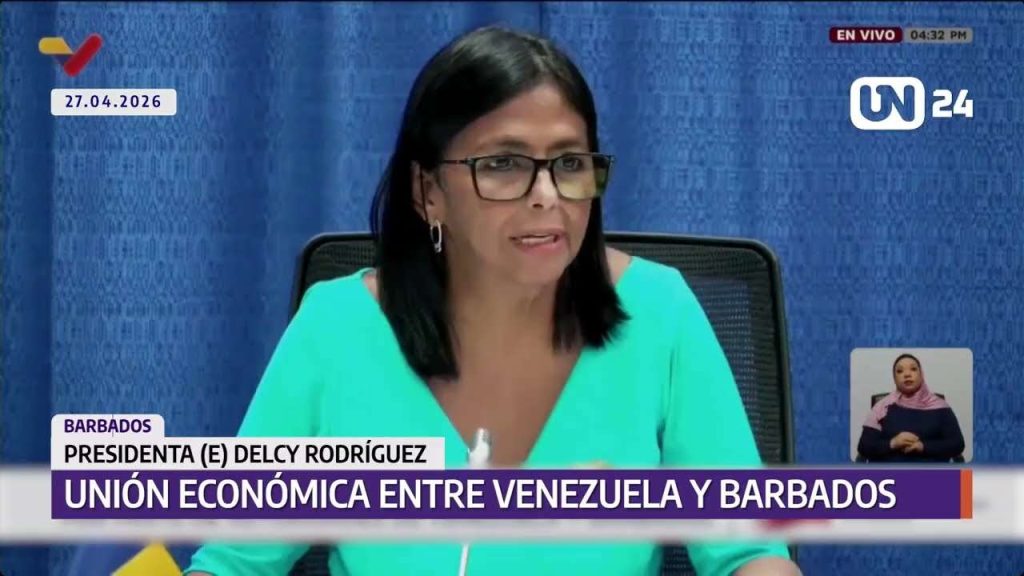 Venezuela y Barbados establecen unión económica y comercial