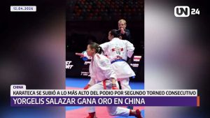 Yorgelis Salazar gana segundo oro seguido en Liga de Kárate