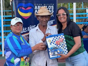 Adulto mayor de Monagas celebran aniversario de la Misión de la Patria