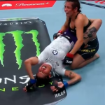 Luchadora de UFC ganó con un movimiento nunca antes visto y le dieron un bono de 50 mil dólares
