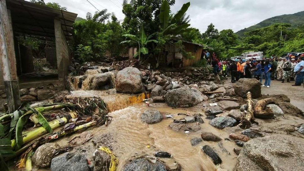 Atienden emergencias causadas por las lluvias en Boconó y Campo Elías