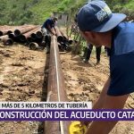 Avanza construcción del acueducto Cataure en Carayaca