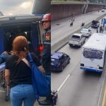 Violento intento de robo en autobús de pasajeros dejó tres heridos en Caracas: El asaltante se dio a la fuga