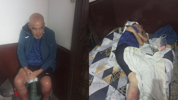 El caso de José Breijo, el abuelo y ex preso político que duerme en un pasillo tras ser despojado de su apartamento