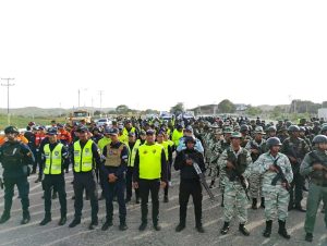 Despliegan 212 efectivos de seguridad en los Valles del Tuy