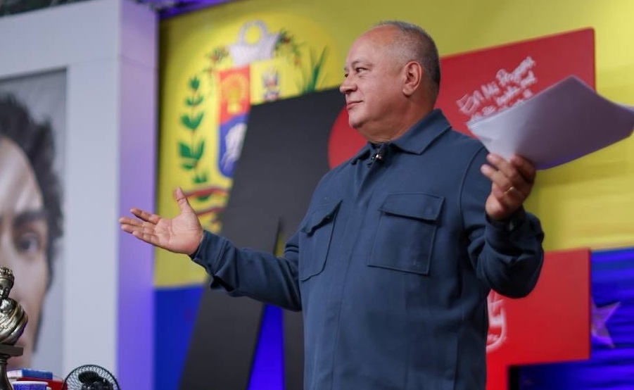 Diosdado Cabello criticó a Venevisión por llamar 'gobierno de facto'