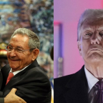 la imagen publicada por la Casa Blanca relacionando a Raúl Castro con Maduro y Khamenei