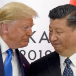 Donald Trump llega a China para la reunion con Xi Jinping en medio de tensiones comerciales y la guerra contra Irán