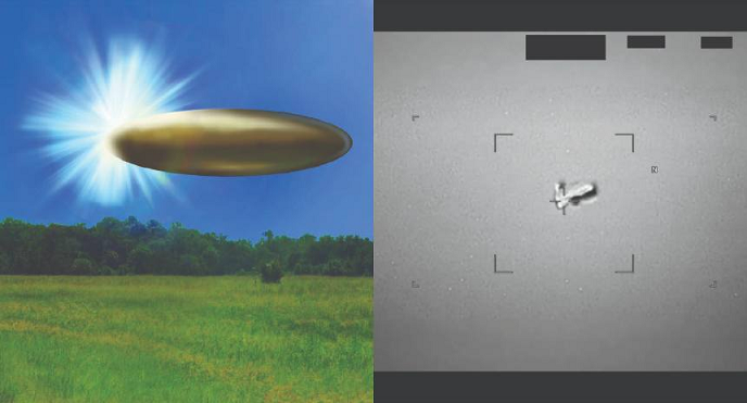 EEUU publicó sus archivos secretos de ovnis por primera vez y revela imágenes