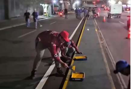 Ejecutan trabajos de transformación integral de la avenida Baralt
