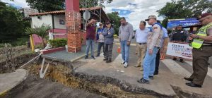 Embajador Maniglia inspecciona puntos fronterizos entre Colombia y Venezuela