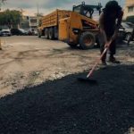 Escuadrón Caza Hueco rehabilita vialidad en San Bernardino