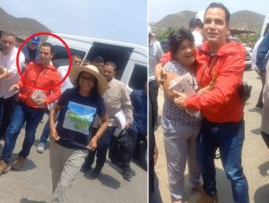 Tras fuertes rumores Alexander Granko Arteaga reaparece durante un mitin de Delcy Rodríguez
