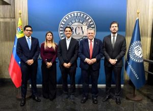 BCV y Bolsa de Valores de Caracas intercambian propuestas que permitan el fortalecimiento del mercado interno de capitales