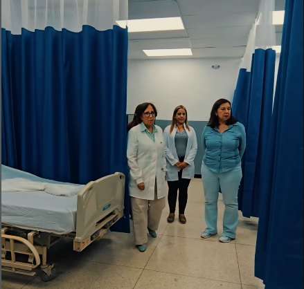 Inspeccionan obras de rehabilitación integral en el Hospital Luis Razetti