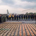 Incautan en campamento 3.5 toneladas de drogas