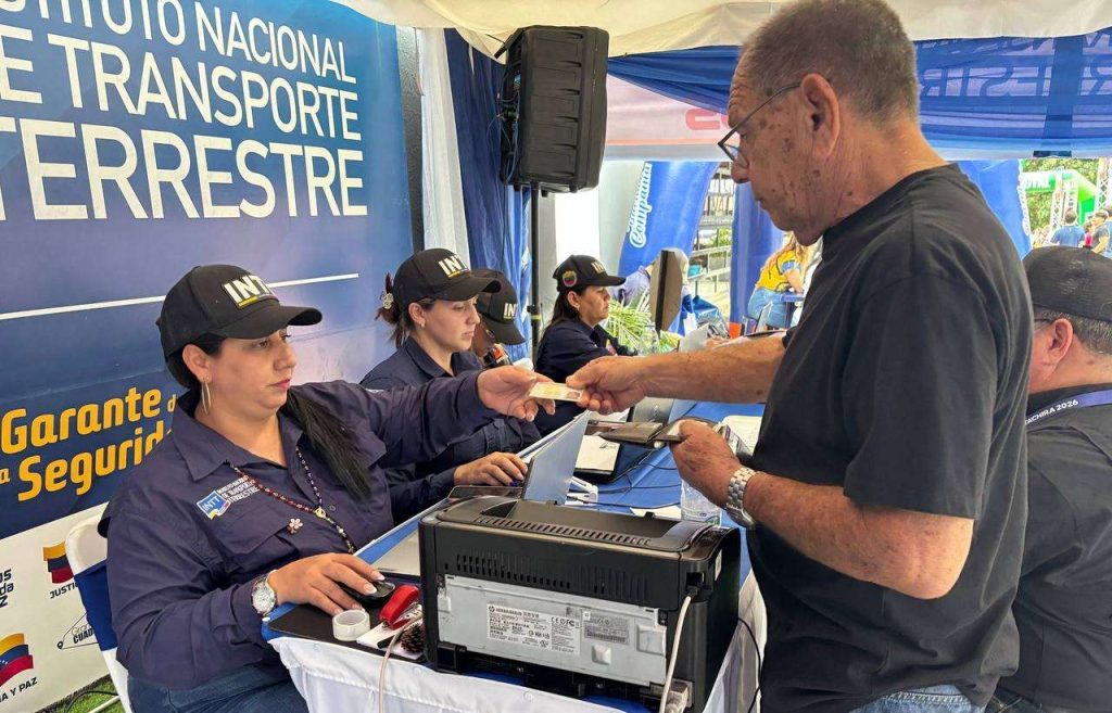 Intt desplegará operativo de trámites vehiculares en cuatro estados del país