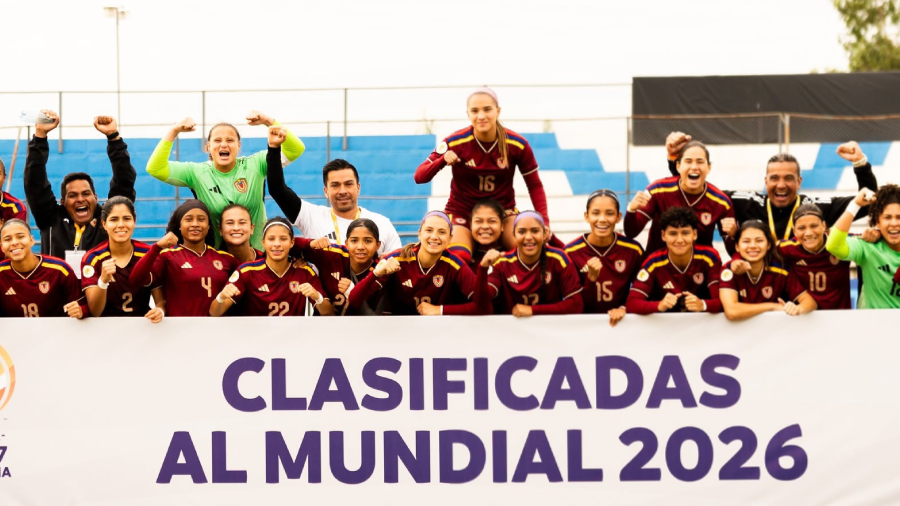 La Vinotinto Femenina Sub-17 clasifica al Mundial de Marruecos 2026