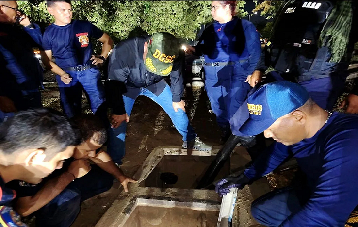 Olor nauseabundo delató espeluznante hallazgo en un tanque subterráneo