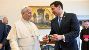 Marco Rubio se reunió con el papa León XIV y dialogaron sobre los esfuerzos para lograr la paz en Medio Oriente