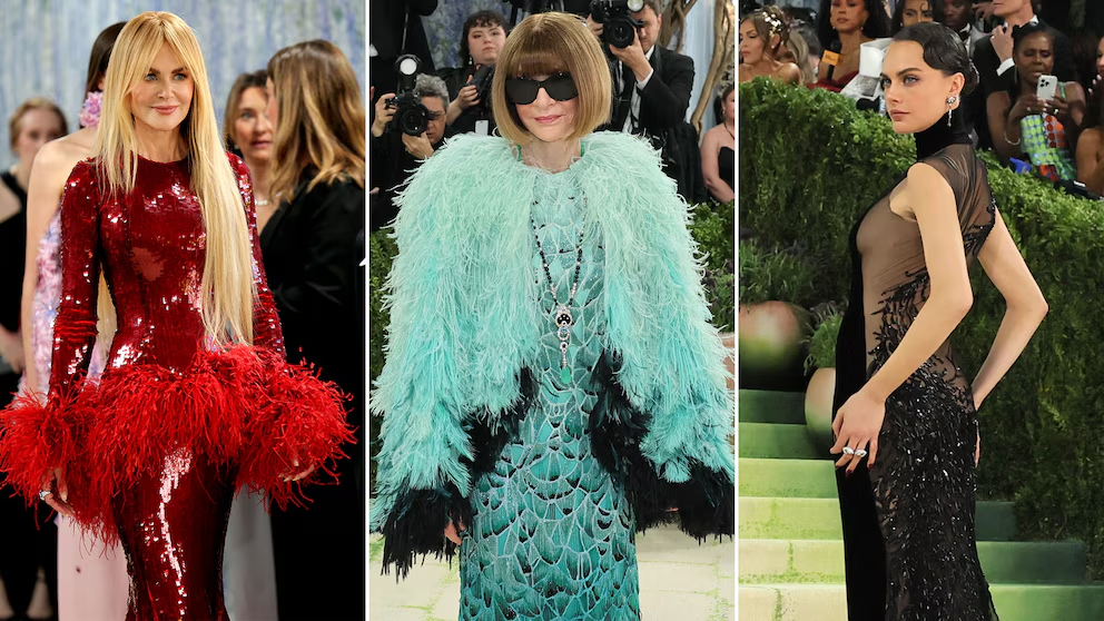 Mira los looks de las celebridades en la gran noche de la moda global