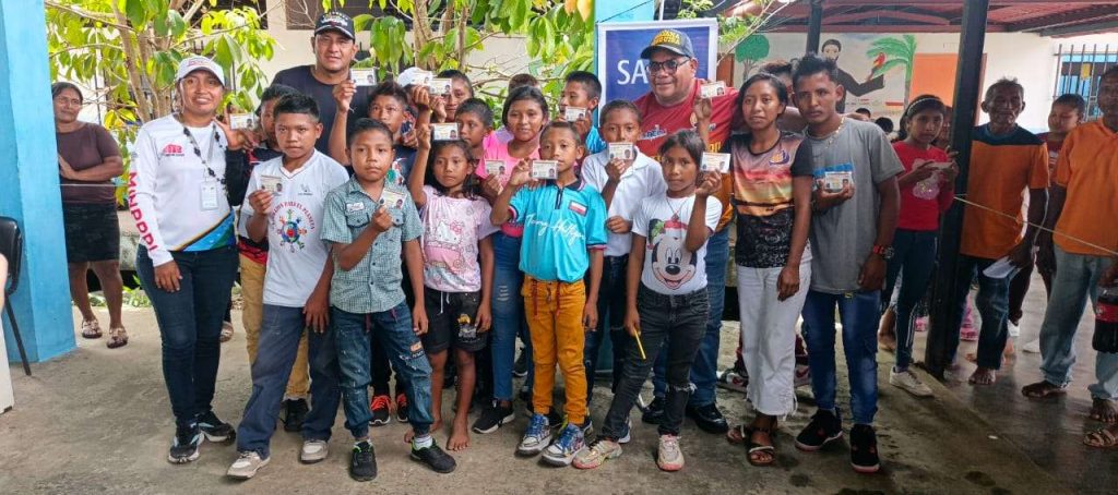 Operativo de cedulación beneficia a más de 250 waraos en Delta Amacuro