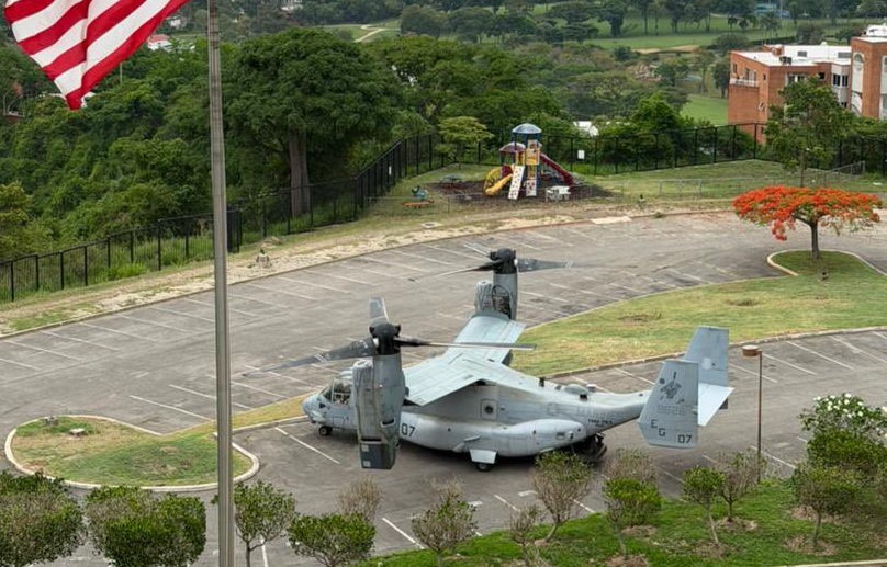 EEUU aterrizó en Caracas y dejó un mensaje militar demoledor
