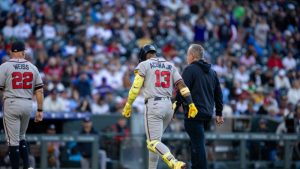 Ronald Acuña Jr. a la lista de lesionados por 10 días (corva)