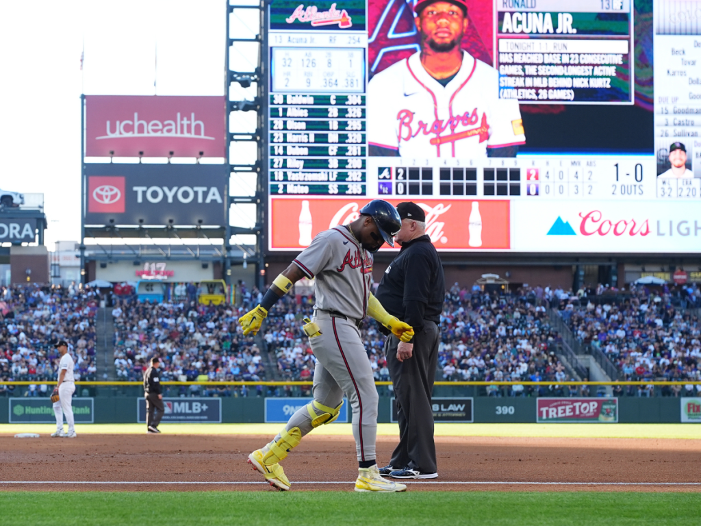 Ronald Acuña Jr a lista de lesionados