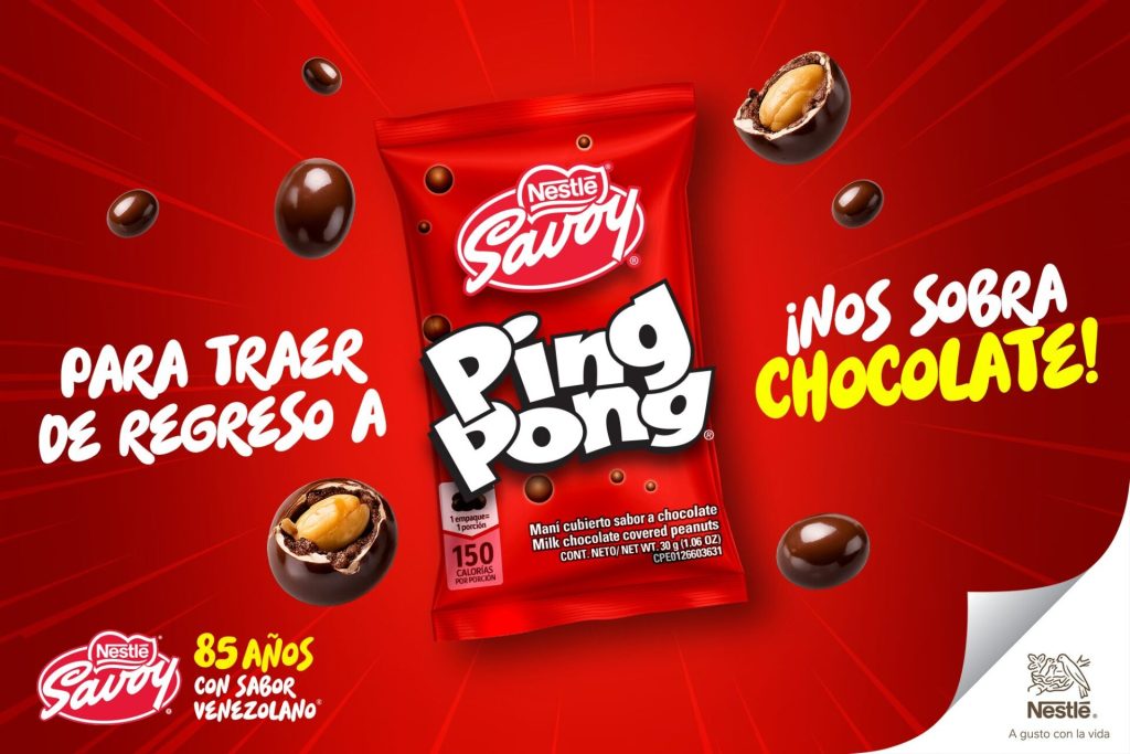 el icónico chocolate de SAVOY vuelve tras años de ausencia