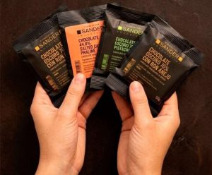 Sander lanzó carrés de chocolate con nuevas combinaciones