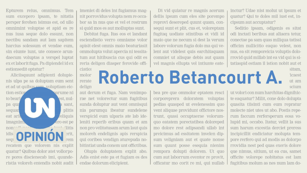 Tener razón no basta - Últimas Noticias
