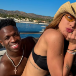 Acusan de racismo a la ex pareja de Vinícius tras su separación