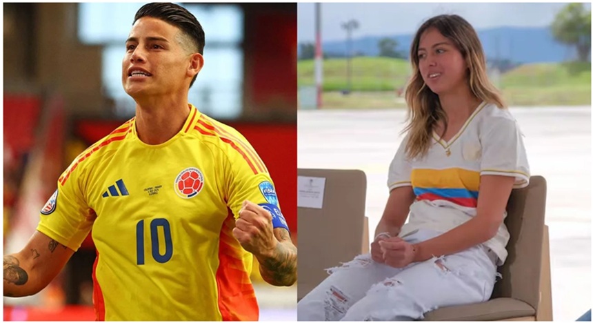 Lo que dijo James Rodríguez ante la polémica surgida por supuesto 'desplante' a la hija de Gustavo Petro
