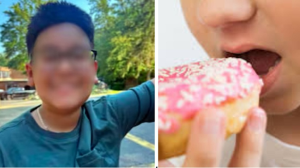 Murió en el pasillo de su escuela tras atragantarse con una dona, investigan si se trata de un reto viral