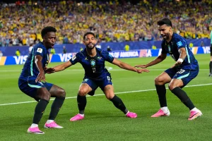 Brasil en golea 3-0 ante Haití