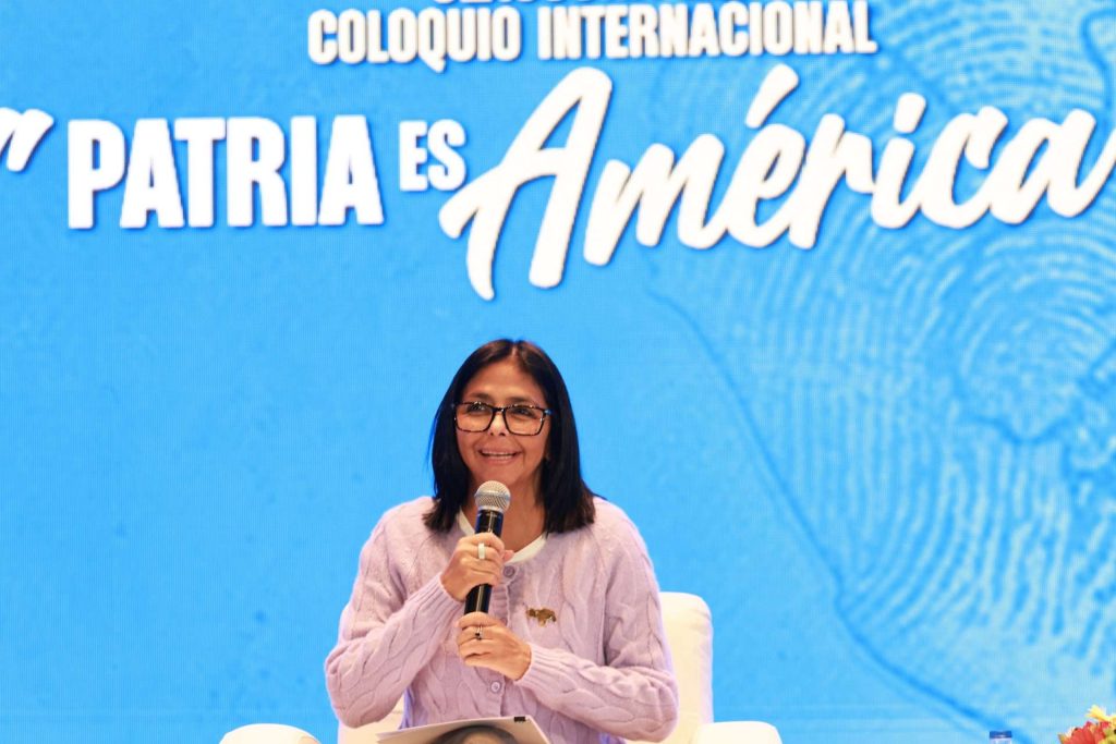 Delcy Rodríguez insta a la unidad regional: "el camino correcto es dirimir controversias"