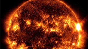 El Sol emite fuerte llamarada solar