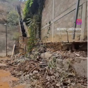Embaularon quebrada de la parroquia Macarao